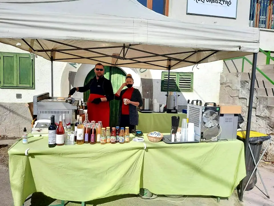 Grillperte csapat rendezvényes kitelepülésen